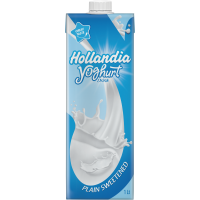 Hollandia Yoghurt Plain Sweetened 1ltr
